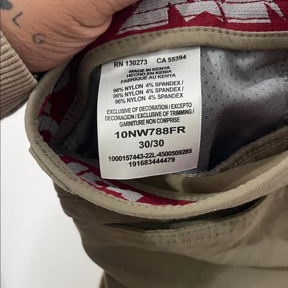 Wrangler Men's Khaki Cargo Pants - Picture 2 of 7